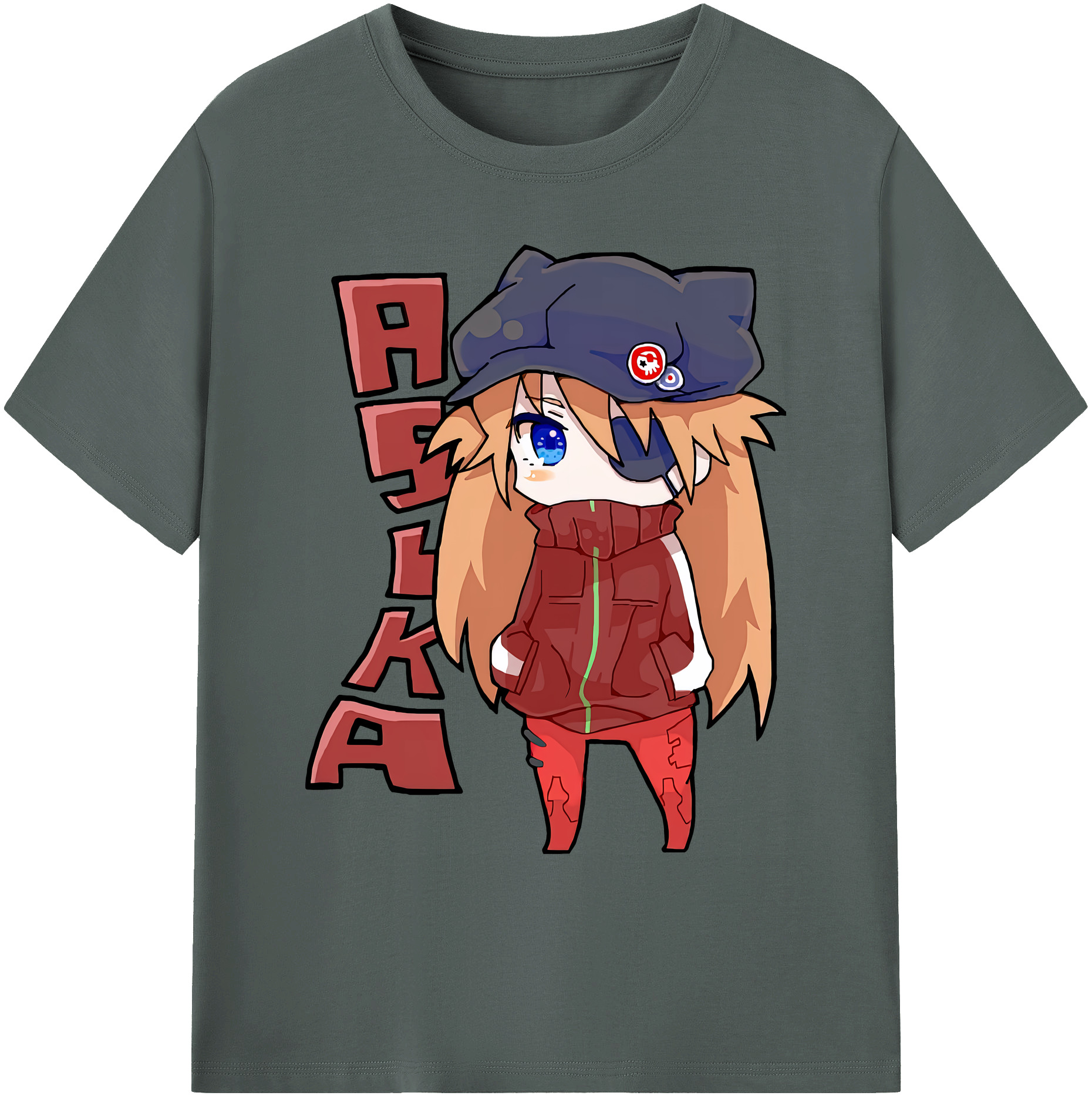 （画像用） EVA 新世紀エヴァンゲリオン 綿100％ メンズ半袖Tシャツ｜肌触りやわらか＆通気性